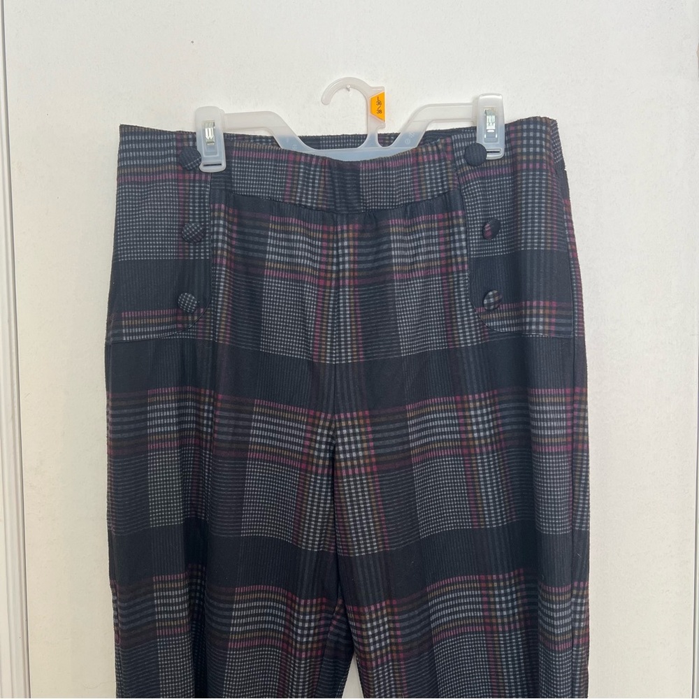 Wide leg dress pants